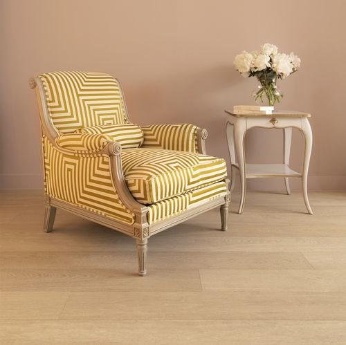 Fauteuil de style - 161 series - MOISSONNIER - en tissu / en hêtre / avec coussin amovible