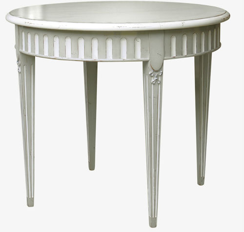 Table de style - 574 series - MOISSONNIER - en hêtre / en bois laqué / en marbre