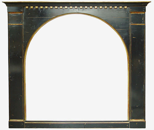 Miroir mural - LALANDE  - MOISSONNIER - de style / en bois laqué / en hêtre