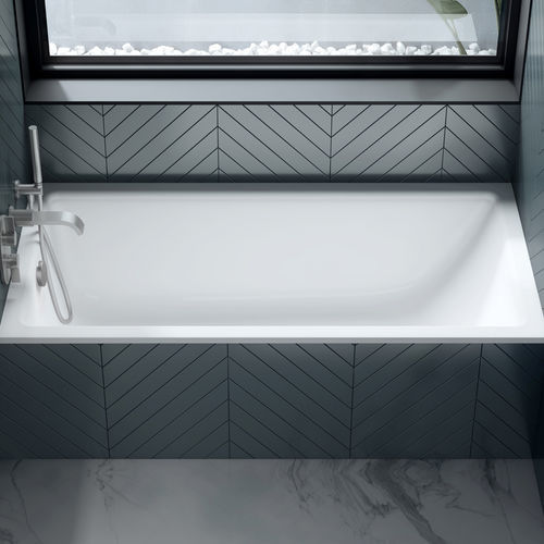 Baignoire d'angle - KALDERA 5 - Victoria + Albert - pour habitat / en composite / contemporaine