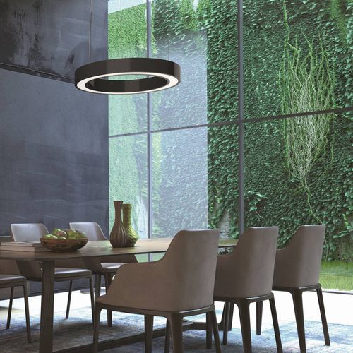 Luminaire suspendu - VECTOR D-I - Metalmek Illuminazione - à LED / en anneaux / en hauteur