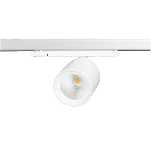 Éclairage sur rail à LED - POSITANO - Metalmek Illuminazione - rond / en aluminium / en fonte d'aluminium