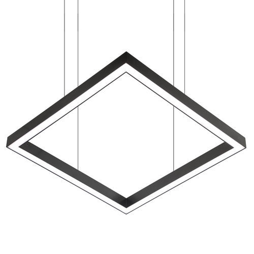 Luminaire suspendu - TILE D - Metalmek Illuminazione - apparent / à LED / carré