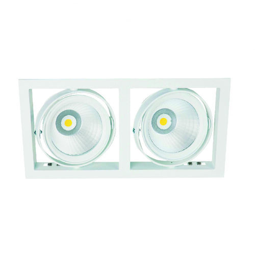 Luminaire à encastrer - FIRST DUO - Metalmek Illuminazione - à LED / rectangulaire / IP20