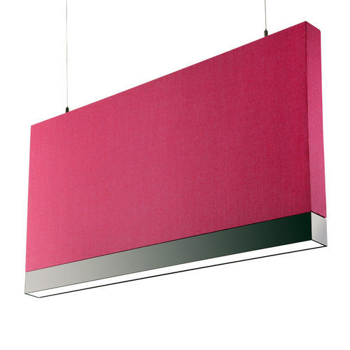 Luminaire suspendu - ACUSTICA - Metalmek Illuminazione - en saillie / à LED / rectangulaire