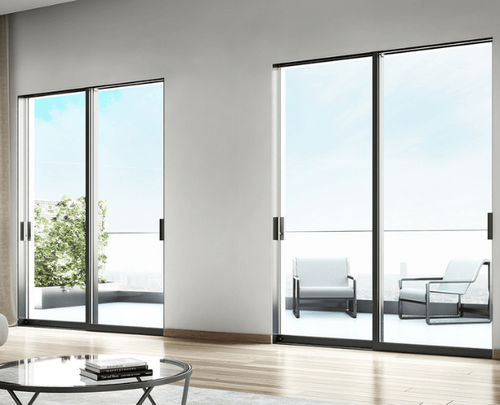 Système coulissant en aluminium - SMARTIA M630 PHOS - ALUMIL - pour fenêtre / pour porte en verre / coureurs cachés