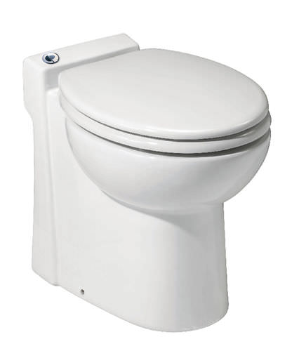 WC à poser - SANICOMPACT C4 ECO+ - SFA Sanitrit España - en céramique / avec broyeur / moderne