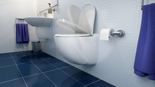 WC suspendu - SANICOMPACT COMFORT ECO+ - SFA Sanitrit España - en céramique / avec broyeur / moderne