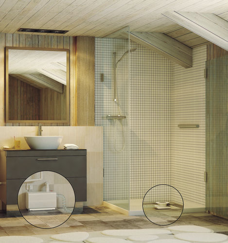 Bonde de douche en acier inox - SANIFLOOR  - SFA Sanitrit España