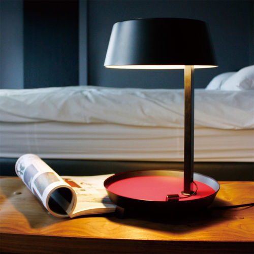 Lampe de table - DÉCO : MINI-CARRY/D1 - NEXEL EDITION - en acier / en bois / contemporaine