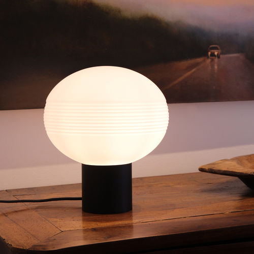 Lampe de table - QAMAR - NEXEL EDITION - en métal / en verre / contemporaine