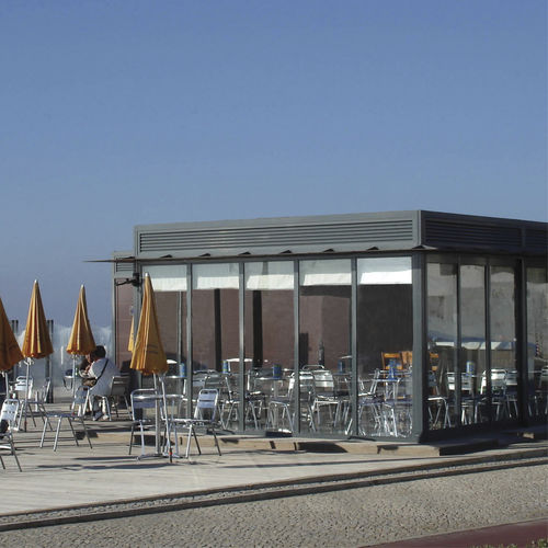 Kiosque commercial - ARQUI - LARUS DESIGN - de restauration / d'information / à journaux