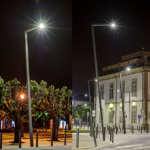 Lampadaire urbain - GEMINI - LARUS DESIGN - contemporain / en acier / à LED