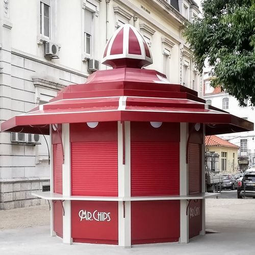 Kiosque commercial - ALFACINHA - LARUS DESIGN - d'information / à journaux / d'extérieur