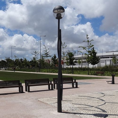 Lampadaire urbain - ALTA - LARUS DESIGN - contemporain / en aluminium / en fonte d'aluminium