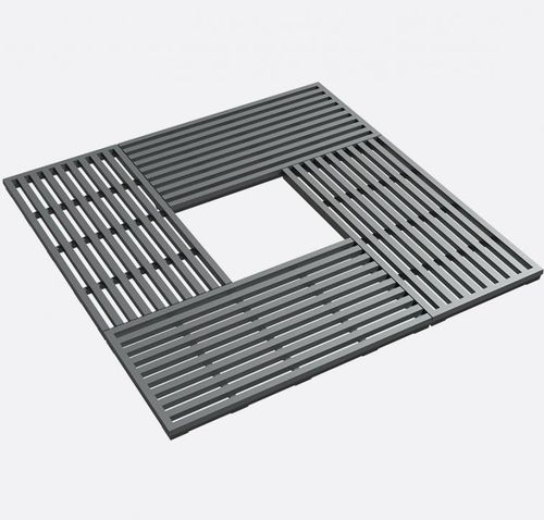 Grille d'arbre carrée - WIRL - LARUS DESIGN - en fonte / en acier
