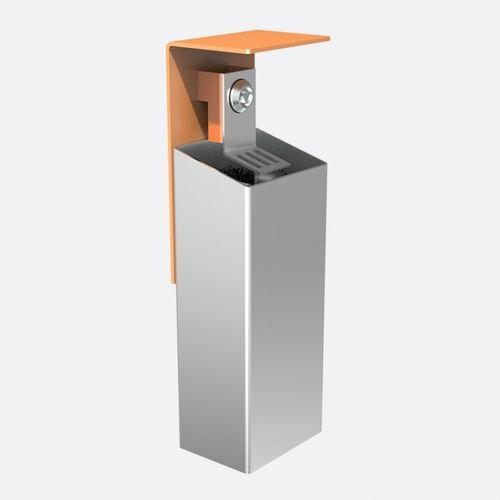 Cendrier en acier inoxydable - Simplex  - LARUS DESIGN - pour extérieur / pour espace public