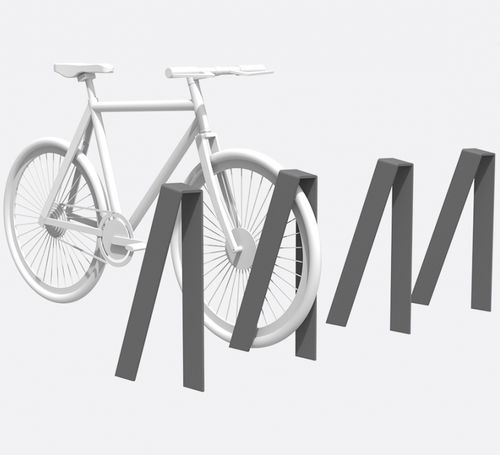 Range-vélo au sol - Ufo  - LARUS DESIGN - pour espace public / en acier / professionnel