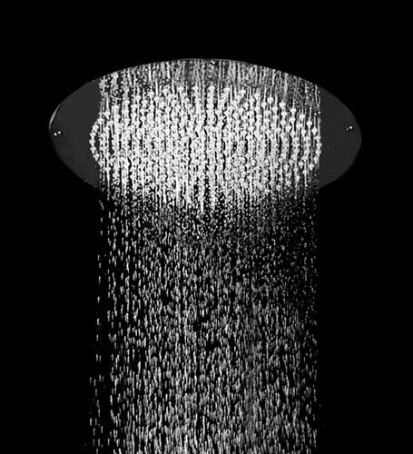 Pommeau de douche encastrable au plafond - PV9600LF - Ama Luxury Shower - rond / pluie