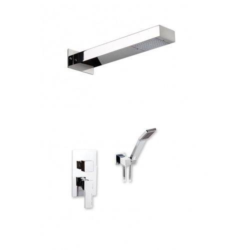 Set de douche mural - DEBR02QI - Ama Luxury Shower - contemporain / avec douche à main