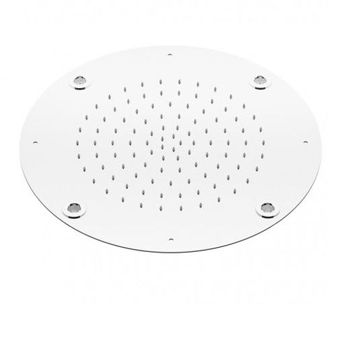 Pommeau de douche encastrable au plafond - PV9700LF - Ama Luxury Shower - rond / pluie / avec éclairage intégré