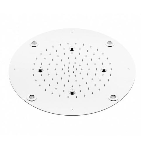Pommeau de douche encastrable au plafond - PV9750LN - Ama Luxury Shower - rond / pluie / avec chromothérapie