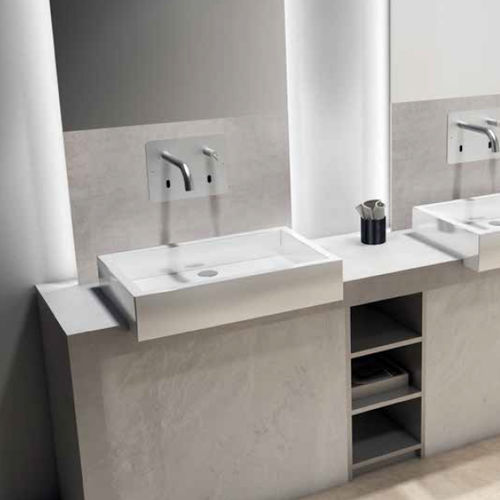 Robinet pour lavabo - MAS3100 - Ama Luxury Shower - mural / électronique / en acier inoxydable