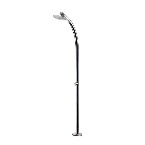 Douche de jardin de piscine - ER1550L - Ama Luxury Shower - en acier inoxydable / résidentielle