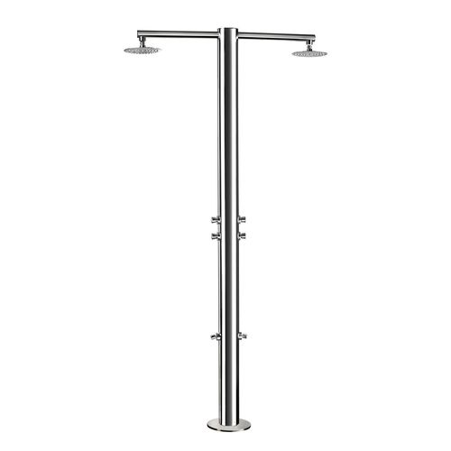 Douche de jardin de piscine - NE1450L - Ama Luxury Shower - en acier inoxydable