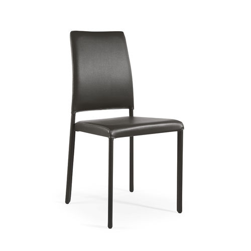 Chaise contemporaine - EMI - Julia - d'intérieur / en tissu / en cuir