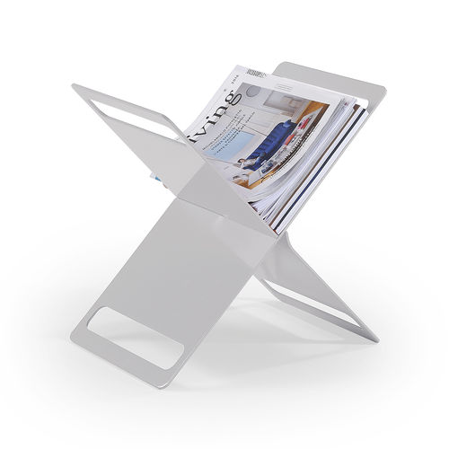 Porte-revues contemporain - PORTARIVISTE X - Julia - résidentiel / en aluminium
