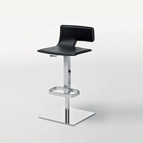 Tabouret de bar contemporain - QUOD REI - Julia - avec piètement en acier / réglable / professionnel