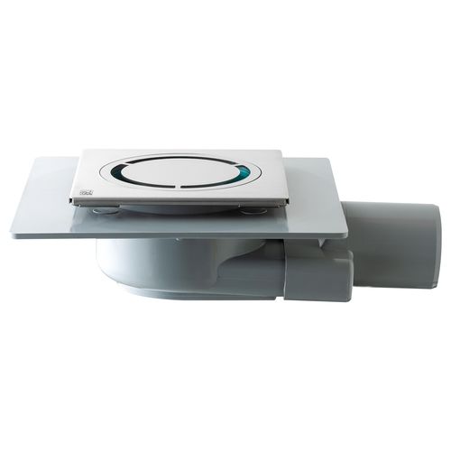 Siphon de sol en ABS - 2662.291.8 - OMP TEA - en laiton / pour salle de bain / vertical