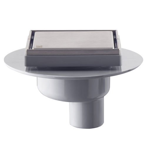 Siphon de sol en ABS - 2662.492.8 - OMP TEA - en acier / pour salle de bain / vertical