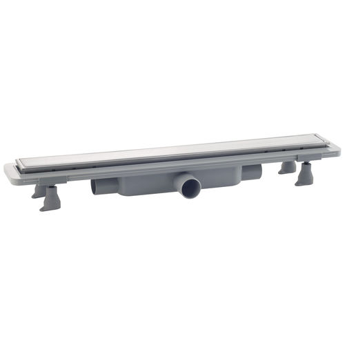 Siphon de sol en ABS - 5953.805.8 - OMP TEA - en inox / pour salle de bain / rectangulaire