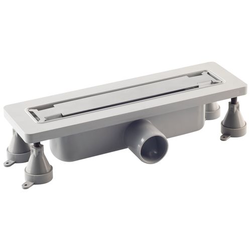 Siphon de sol en ABS - 953.105.8 - OMP TEA - en inox / pour salle de bain / rectangulaire