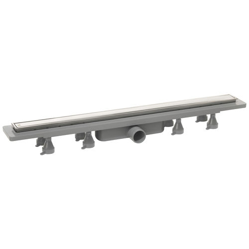 Siphon de sol en ABS - 953.301.8 - OMP TEA - en inox / pour salle de bain / rectangulaire