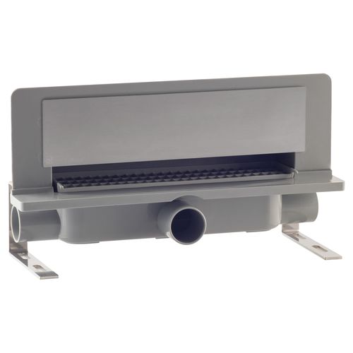 Siphon de sol en ABS - 975.101.8 - OMP TEA - en inox / pour salle de bain / rectangulaire