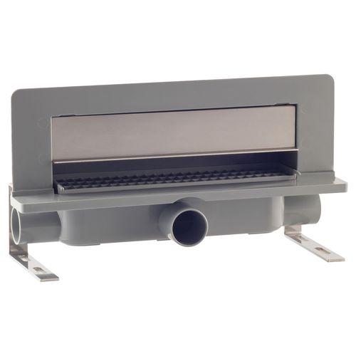 Siphon de sol en ABS - 975.102.8 - OMP TEA - en inox / pour salle de bain / rectangulaire