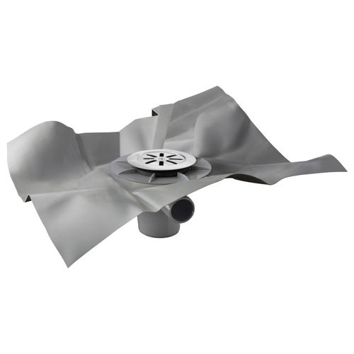 Bonde de douche en acier inox - 271.121.8 - OMP TEA - en ABS