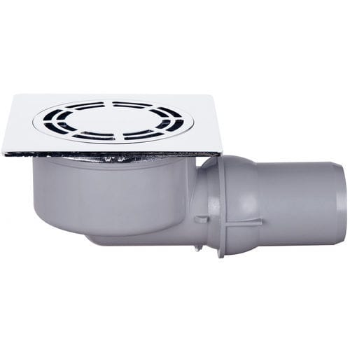 Siphon de sol en ABS - 2565.401.8 - OMP TEA - en laiton / pour salle de bain / carré