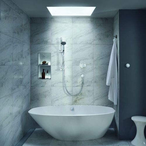 Set de douche mural - QUARTZ CLASSIC - aqualisa - contemporain / professionnel / thermostatique