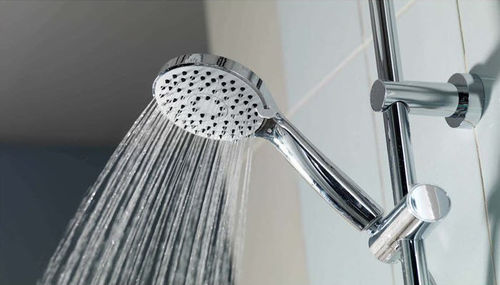 Set de douche mural - DUAL - aqualisa - contemporain / thermostatique / avec pommeau sur colonne fixe