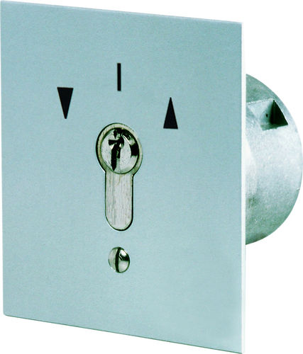 Interrupteur pour installation domotique - GEBA S series - Eff Eff - à clé / encastré / en saillie
