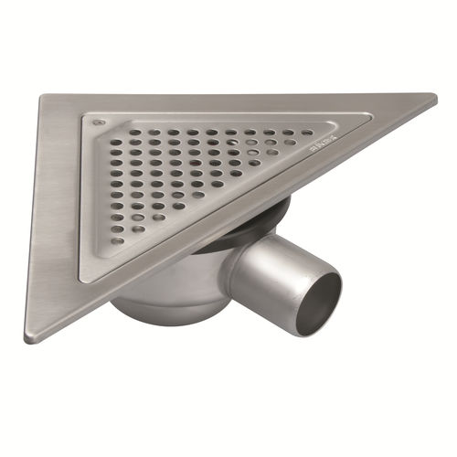 Bonde de douche en acier inox - 114.360.050 - blucher france