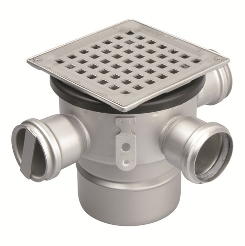 Bonde de douche en acier inox - 151.303.110 - blucher france