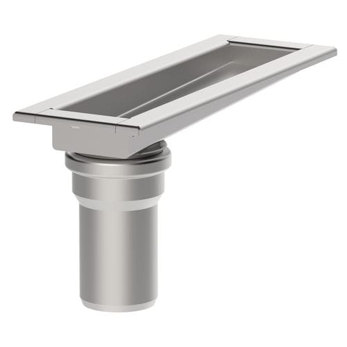 Caniveau de douche en acier inox - 178.030.056.20 - blucher france