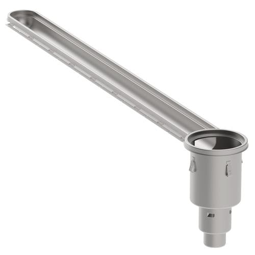 Caniveau de douche en acier inox - 676CC050-00EF - blucher france