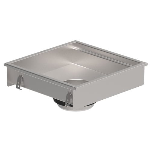 Siphon de sol en acier inox - 660FH004-11 - blucher france - pour cuisine / carré