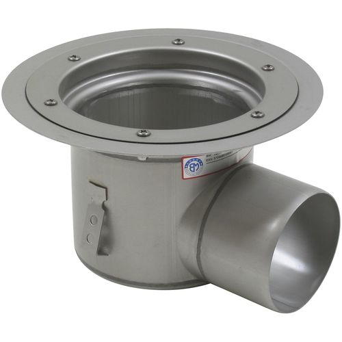 Siphon de sol en acier inox - 726.602.110 - blucher france - pour applications industrielles / rond
